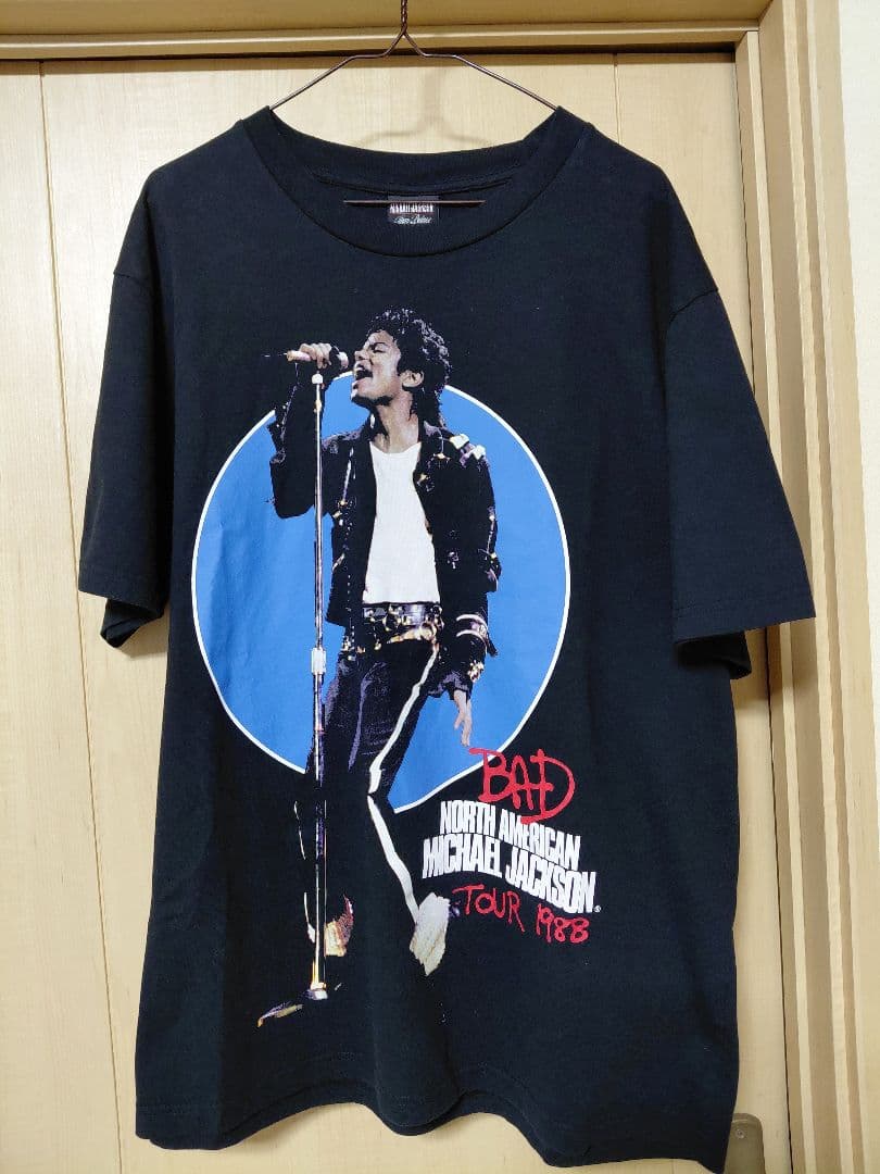 Michael Jackson BAD WORLD TOUR 88 Tシャツ