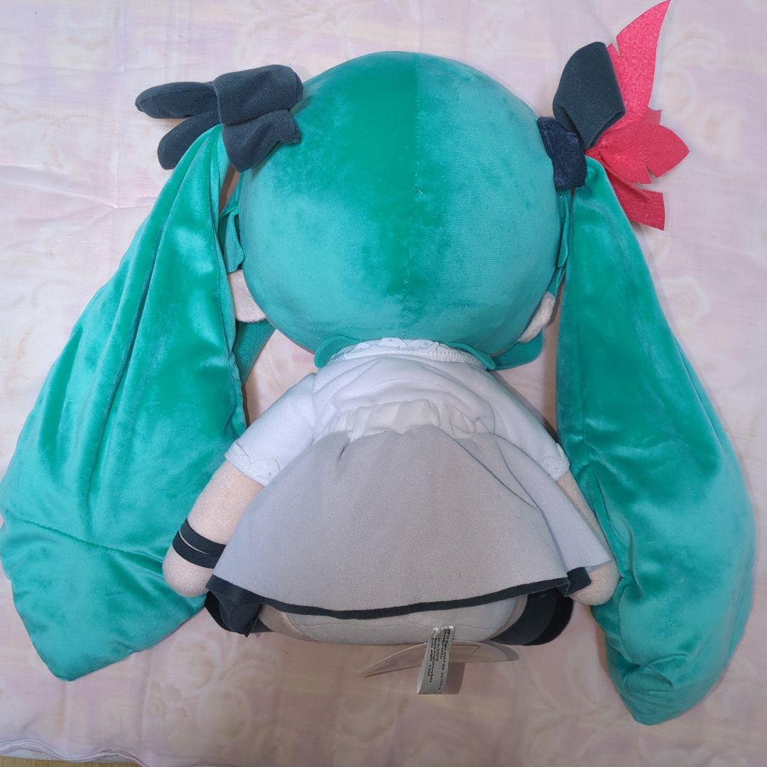 初音ミク シュープリーム ふわふわぬいぐるみ LL 開封済み品