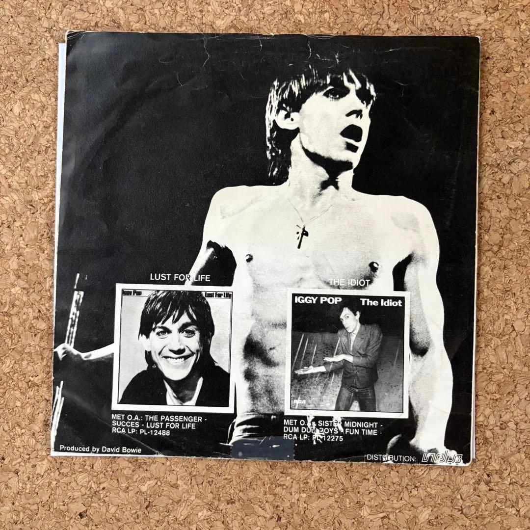 人気・希少【Iggy Pop・Lust For Life】7インチ
