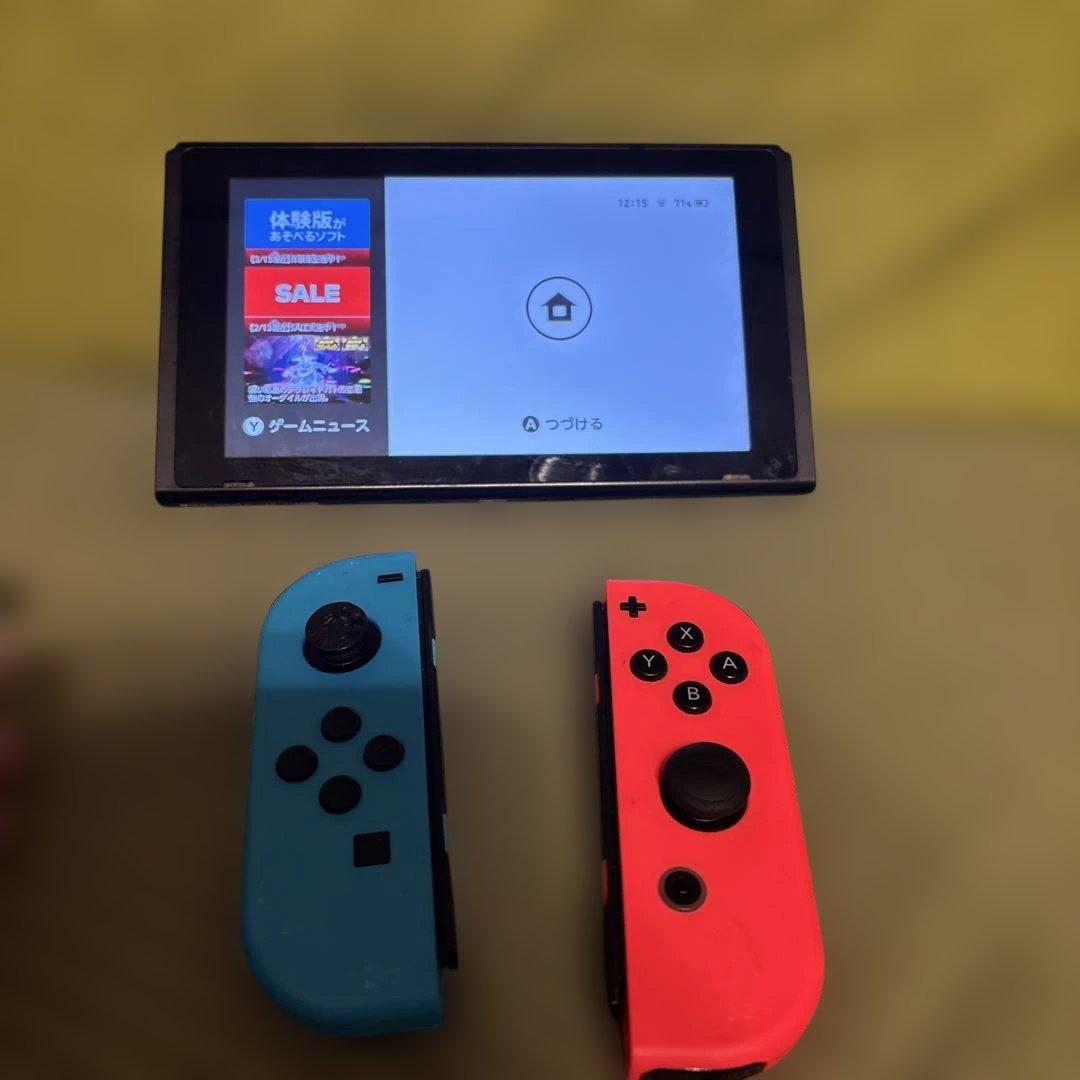 Switch本体のみ難あり