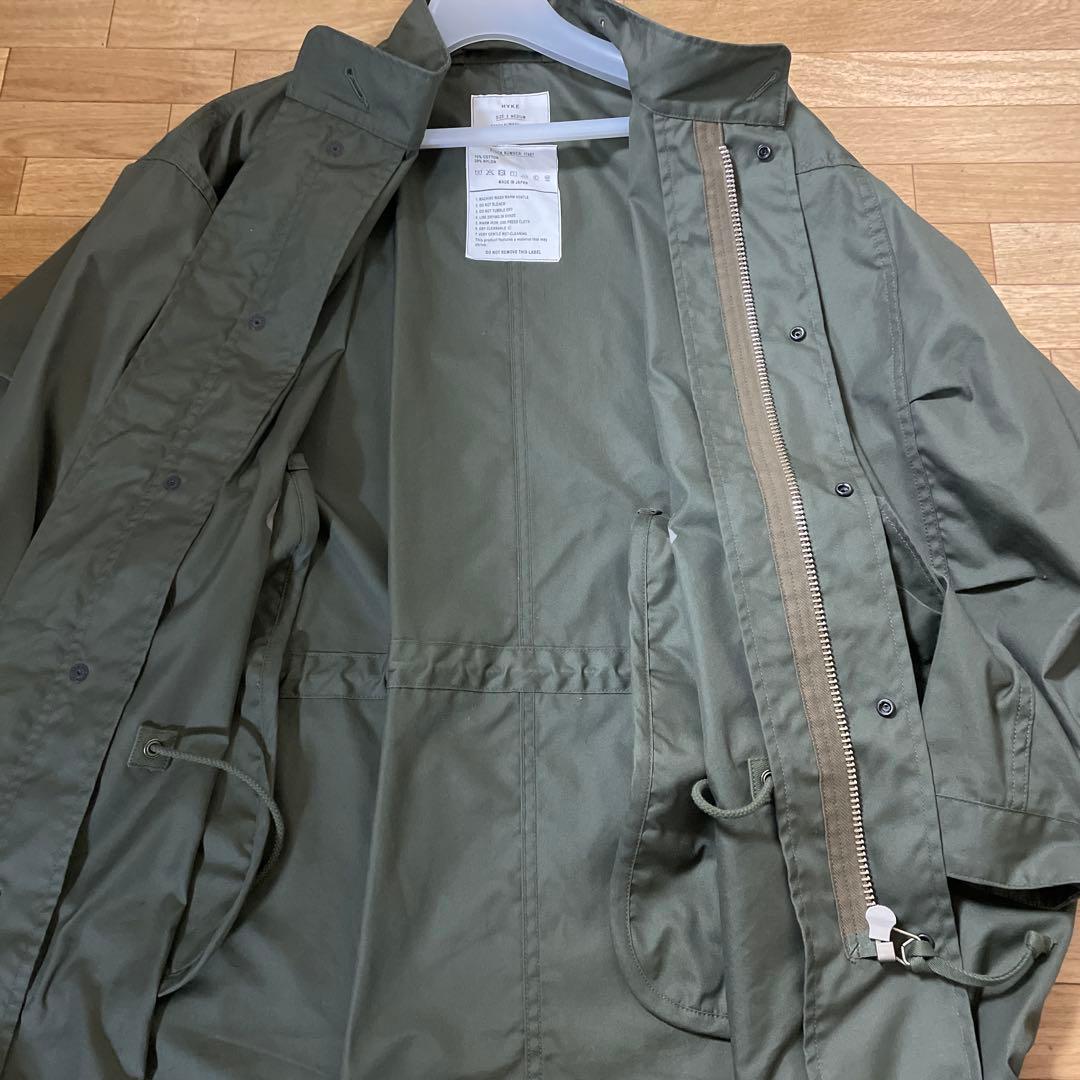 HYKE ハイク　N/C TYPE M-65 FIELD COAT
