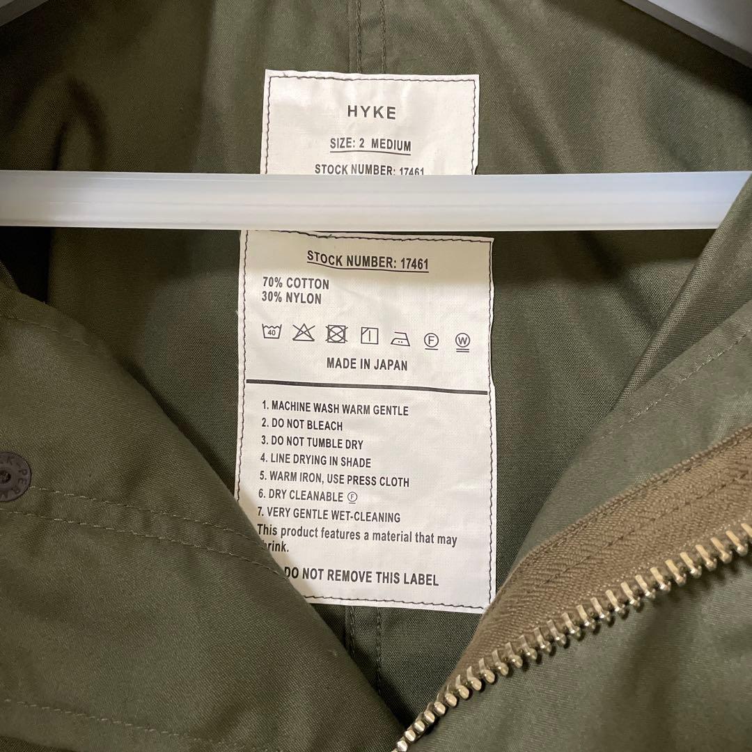 HYKE ハイク　N/C TYPE M-65 FIELD COAT