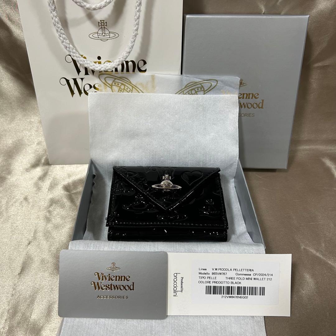 ★無料ラッピング対応可能★Vivienne Westwood三つ折り財布