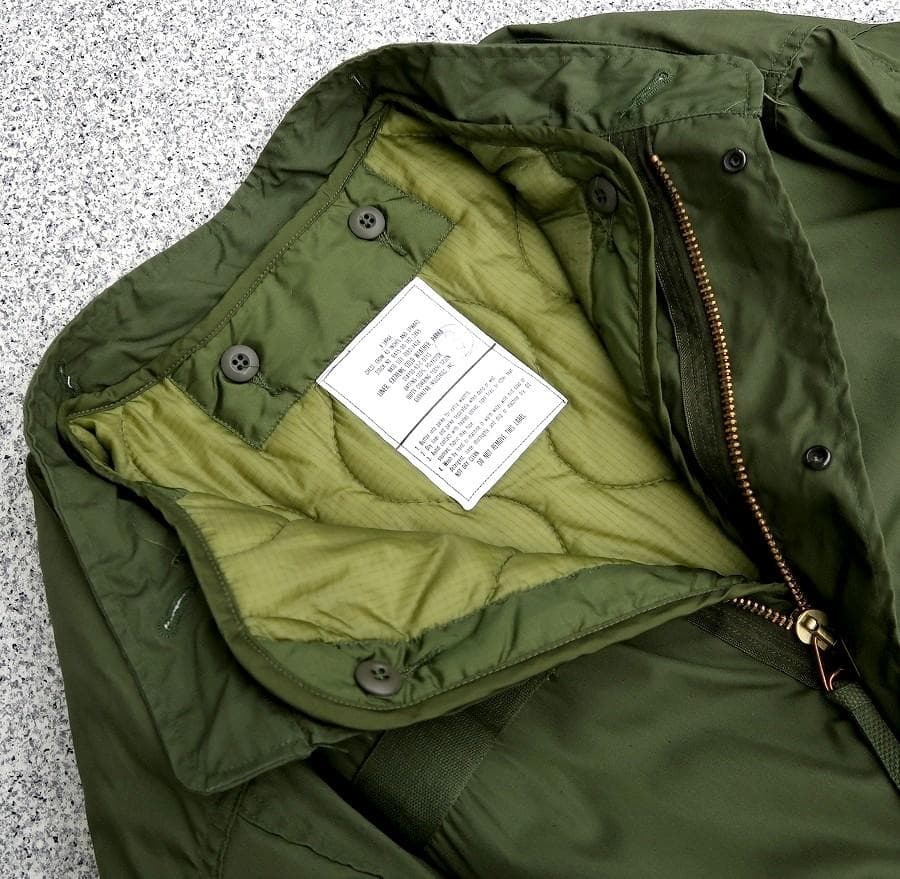 極美 XL 米軍実物 80s M-65 モッズコート ライナー セット ⑥