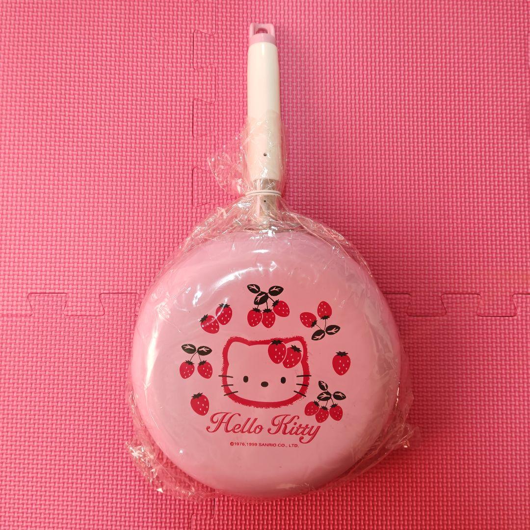 じ*る様 Hello Kitty フライパン 22cm いちご柄　キティ