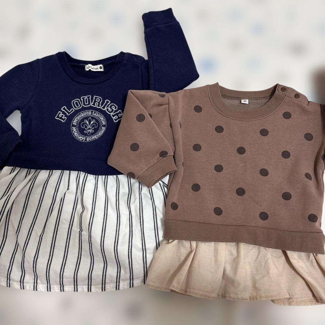 子供服　まとめ売り31点　サイズ90・95 秋冬　女の子