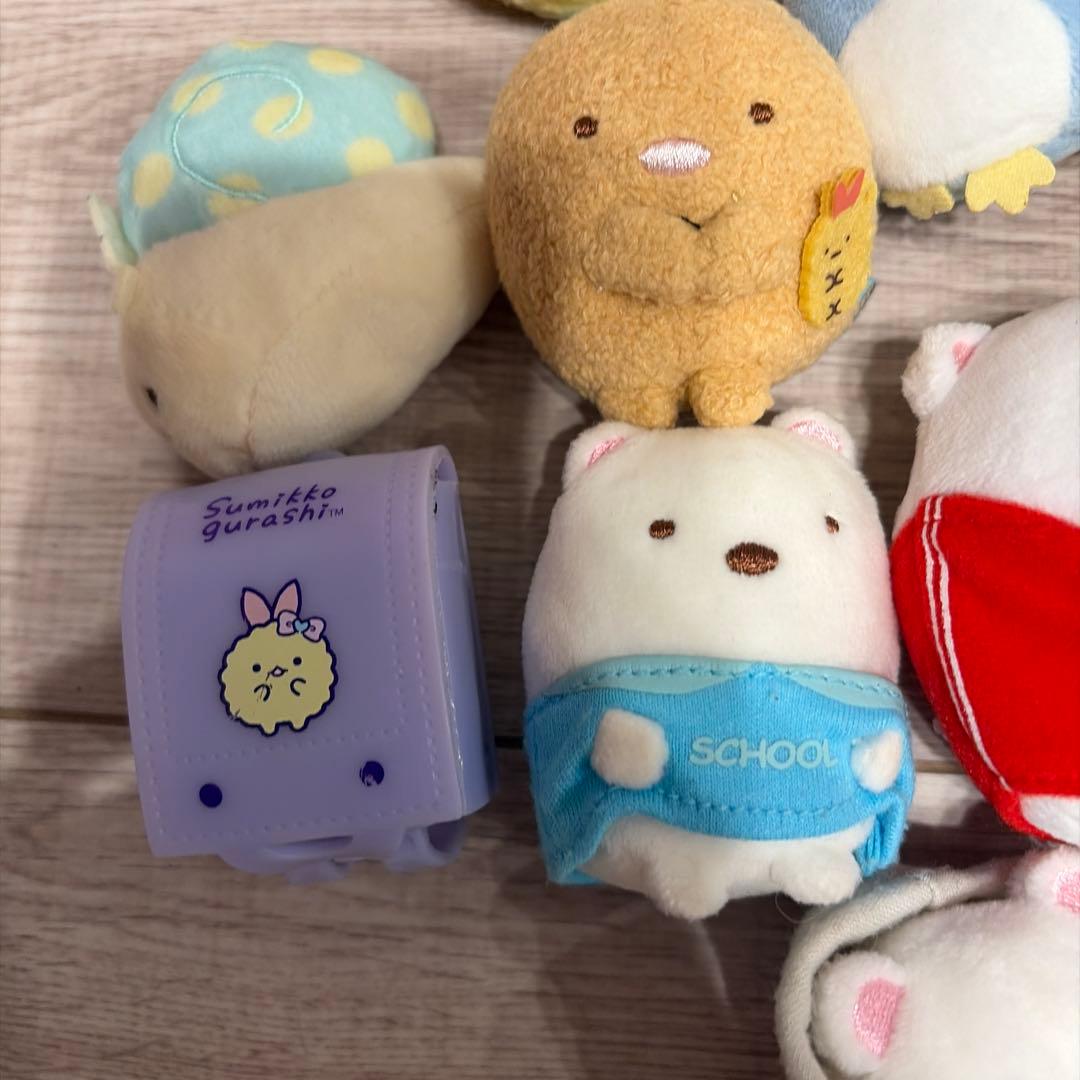 すみっコぐらし　てのり　ぬいぐるみ　冷蔵庫　救急車　19点