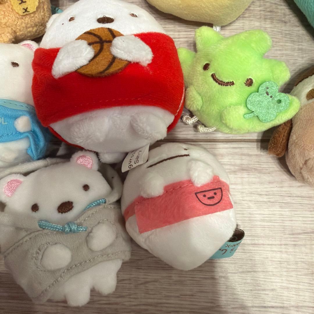 すみっコぐらし　てのり　ぬいぐるみ　冷蔵庫　救急車　19点