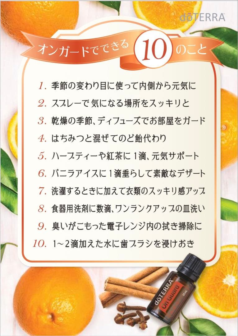 doTERRAドテラ　オンガード & オレンジ 2本セット
