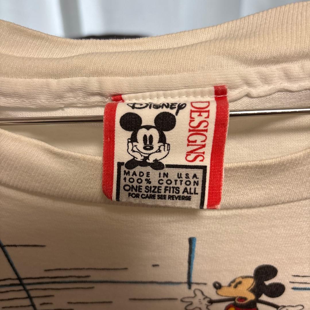 90s ディズニー ワールド 地図 Tシャツ OSFA