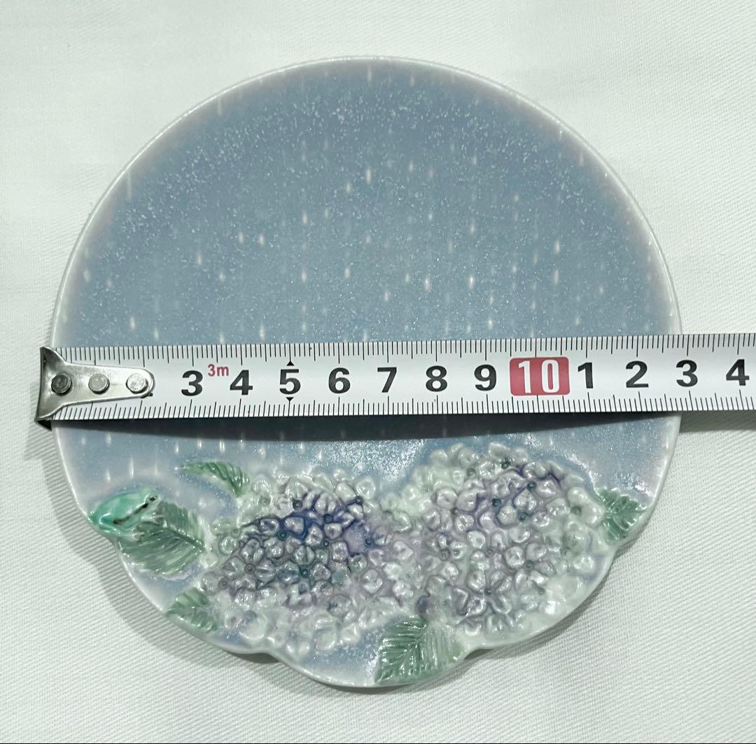 うつわやみたす　紫陽花　小皿