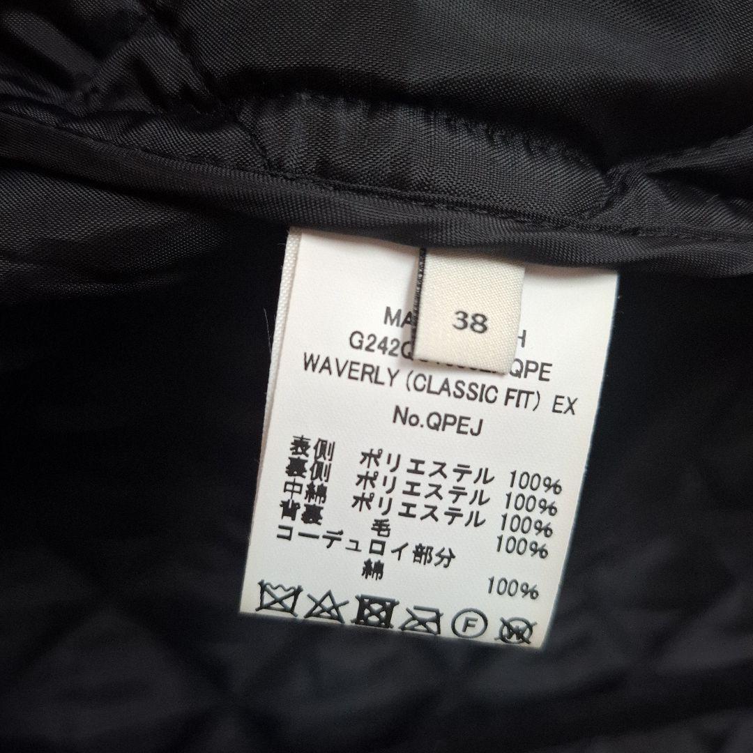 新品未使用　メンズ　MACKINTOSH コート　ブラック３８サイズ　ジャケット