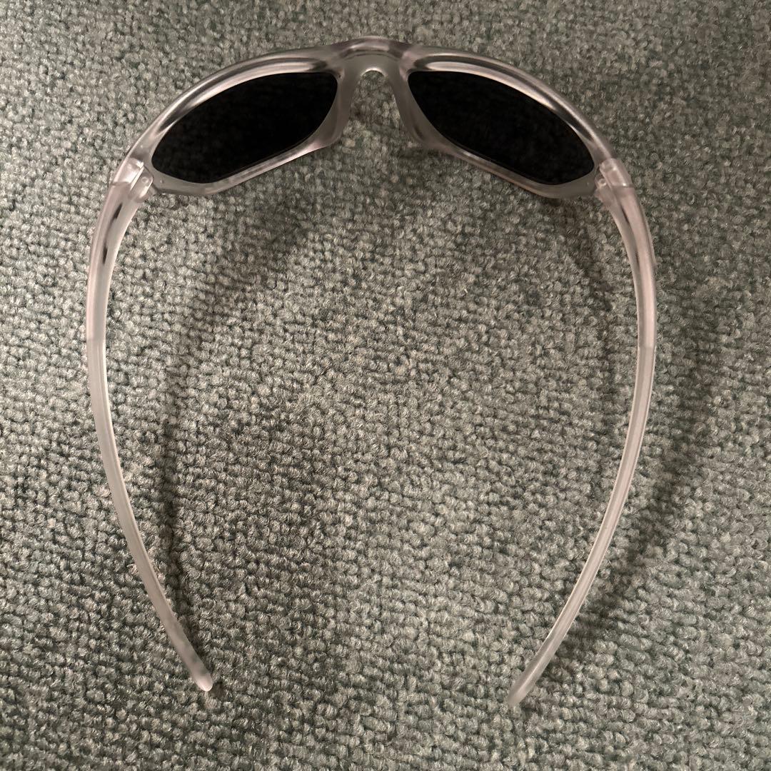 Oakley スポーツサングラス クリアフレーム
