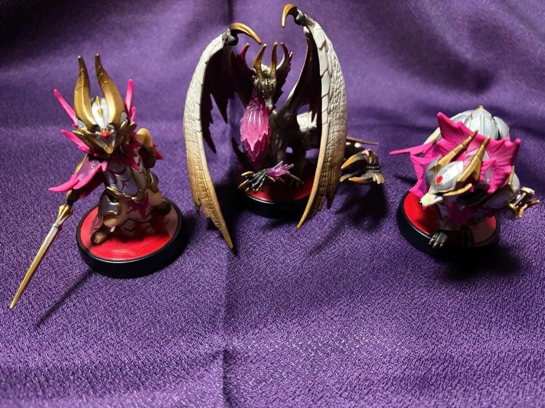 モンハン ライズ + サンブレイク amiibo6体+マルチジオラマステージ