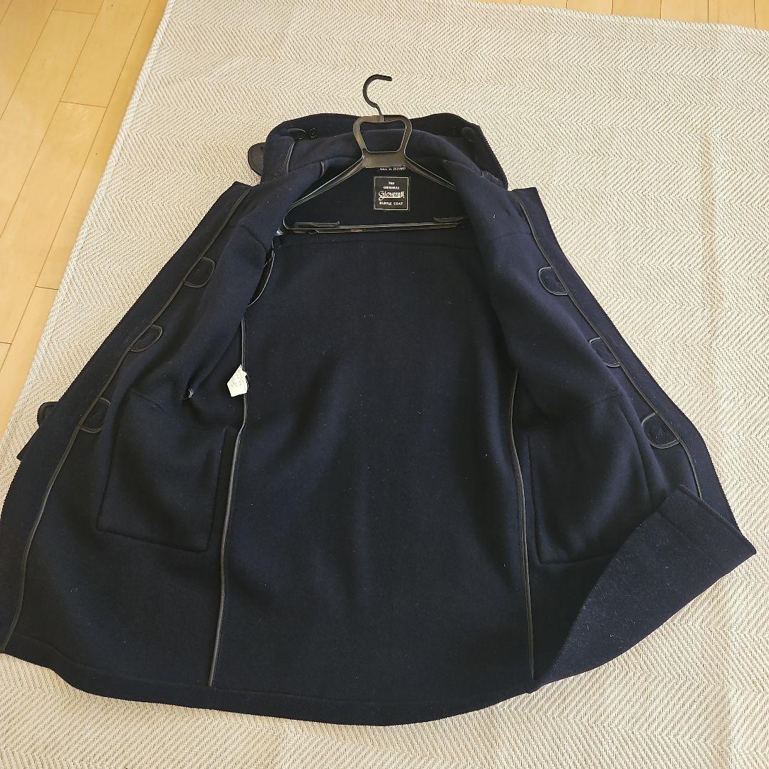 Gloverall ネイビー ダッフルコート UK38