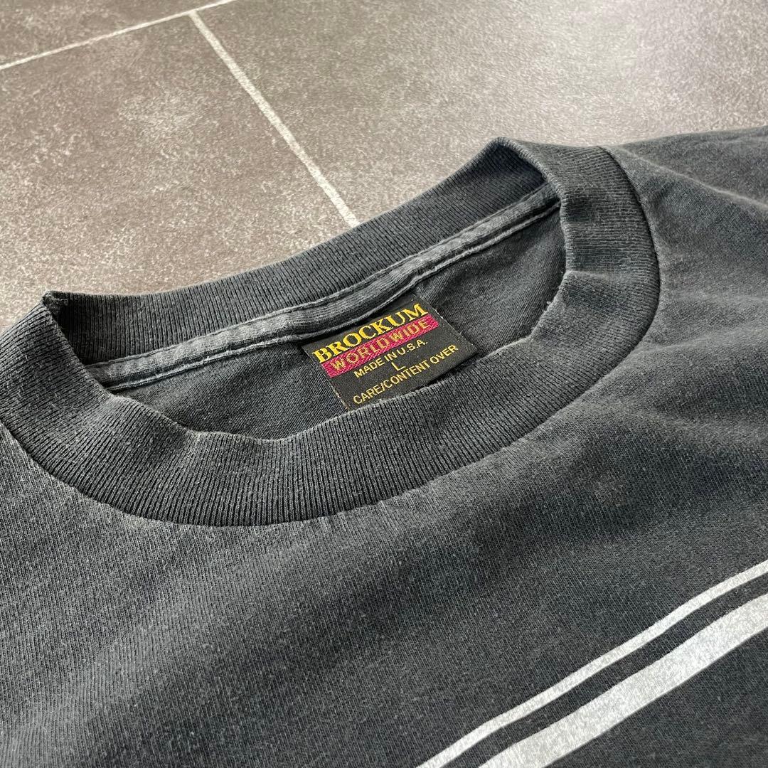 oasis オアシス BE HERE NOW S/S バンドTシャツ L 墨黒