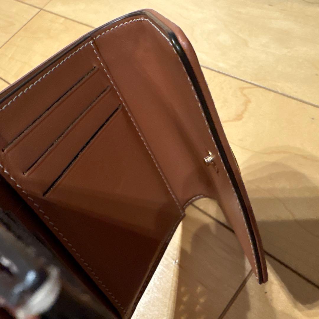 Burberry チェック柄 三つ折り財布★
