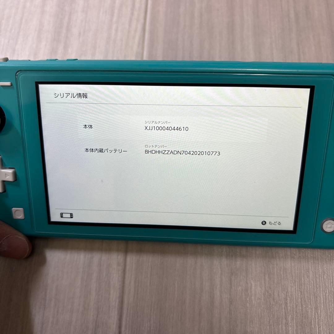 Nintendo Switch Lite ニンテンドースイッチライト ターコイズ