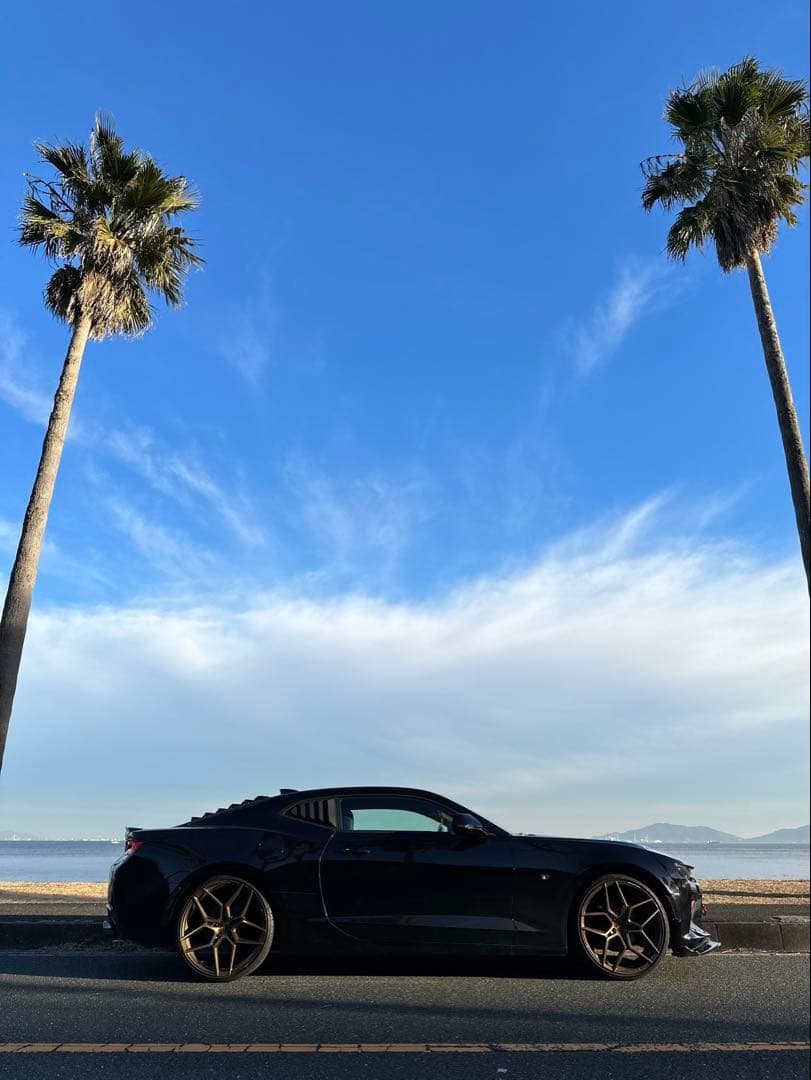 22インチ ゴールド 5スポーク アルミホイール ROHANA WHEELS