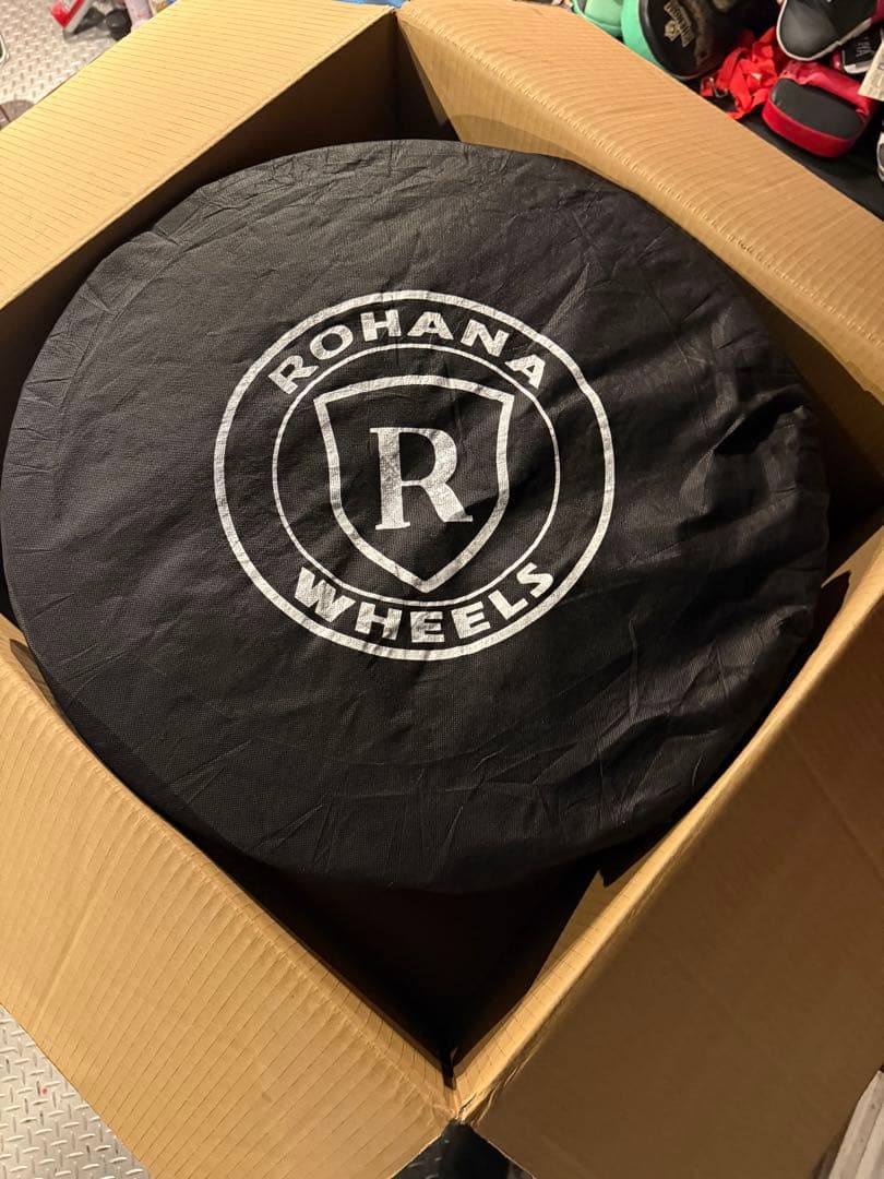 22インチ ゴールド 5スポーク アルミホイール ROHANA WHEELS