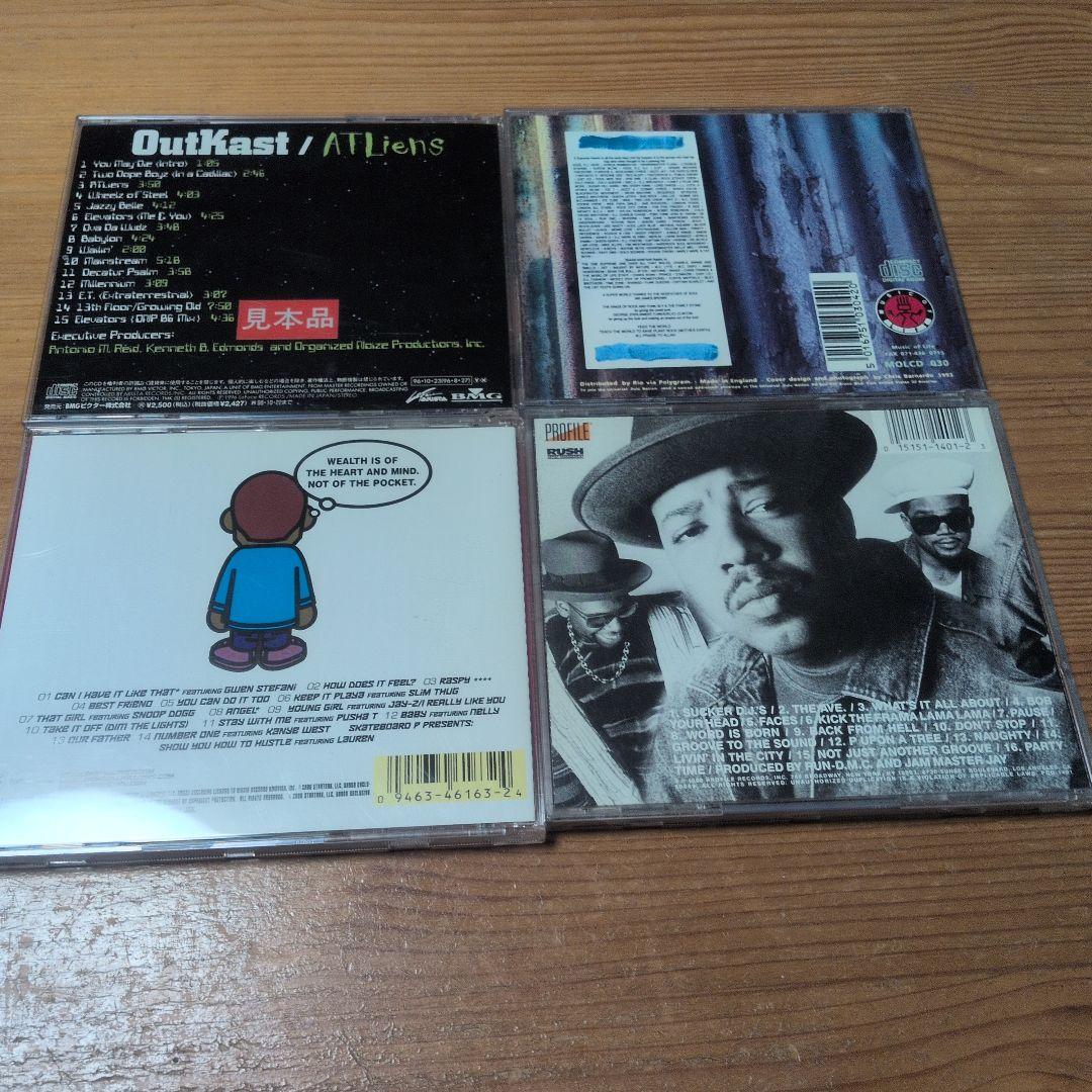 名盤4枚】OutKast 帯付 / Run-D.M.C. / Pharrell