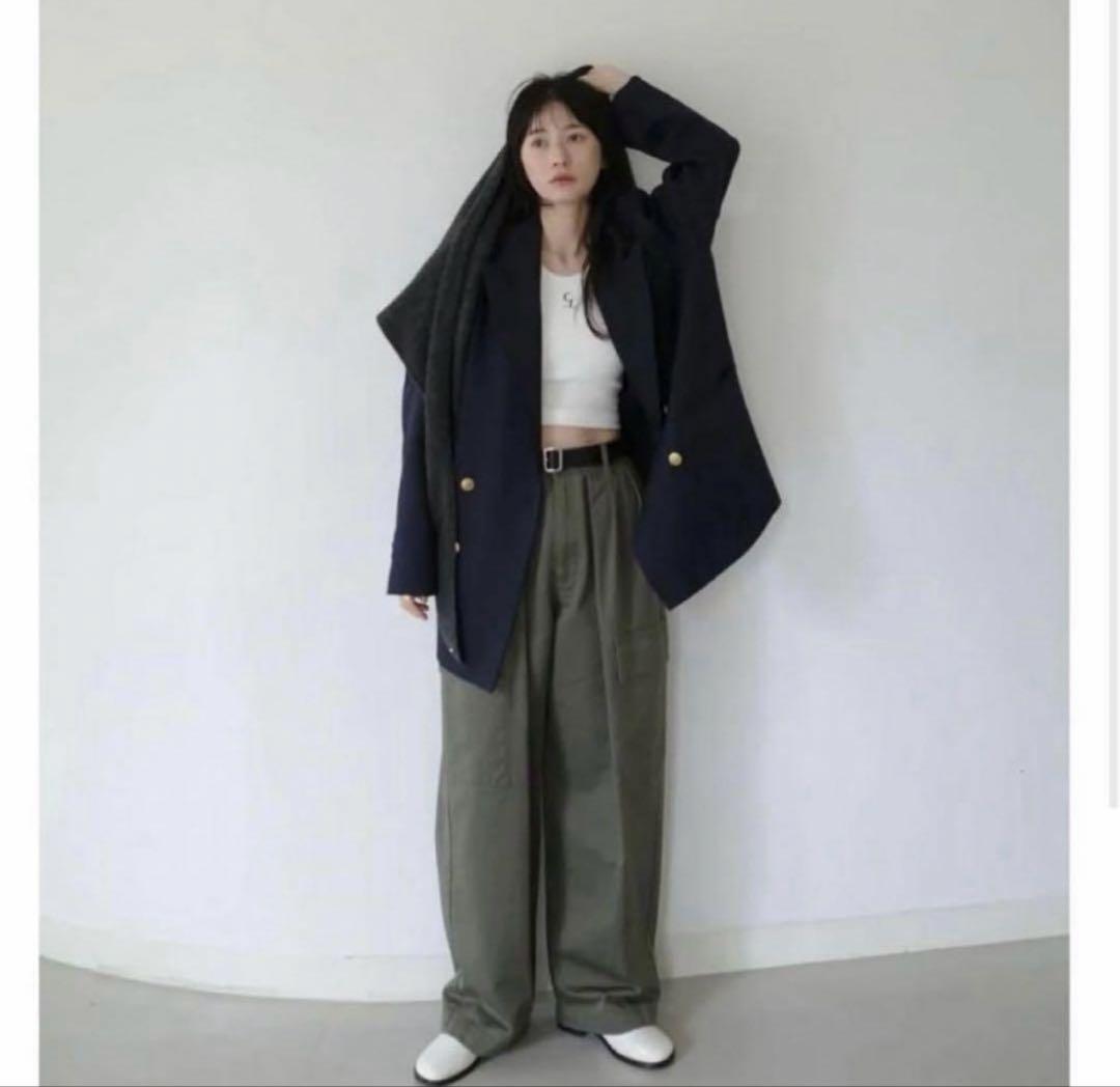 ジャケット・アウター CLANE OVER SHOULDER GOLD BUTTON BLAZER