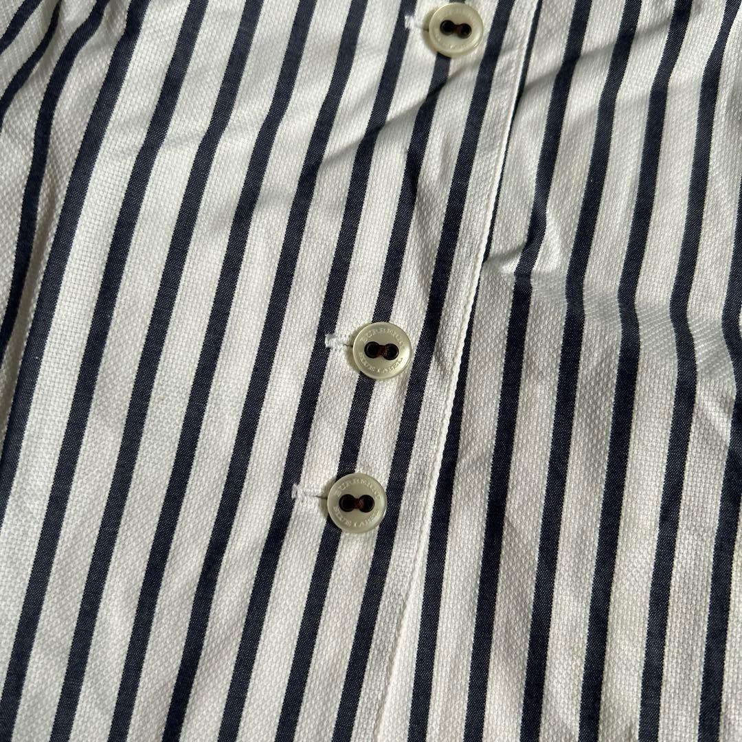 BURBERRYBLUE LABELストライプシャツワンピース三陽商会サイズ38