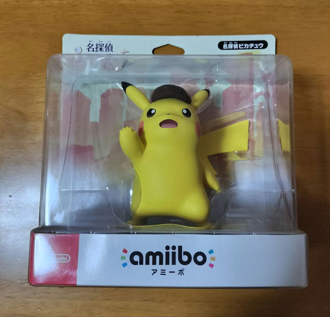 名探偵ピカチュウ amiibo 新品未開封 アミーボ