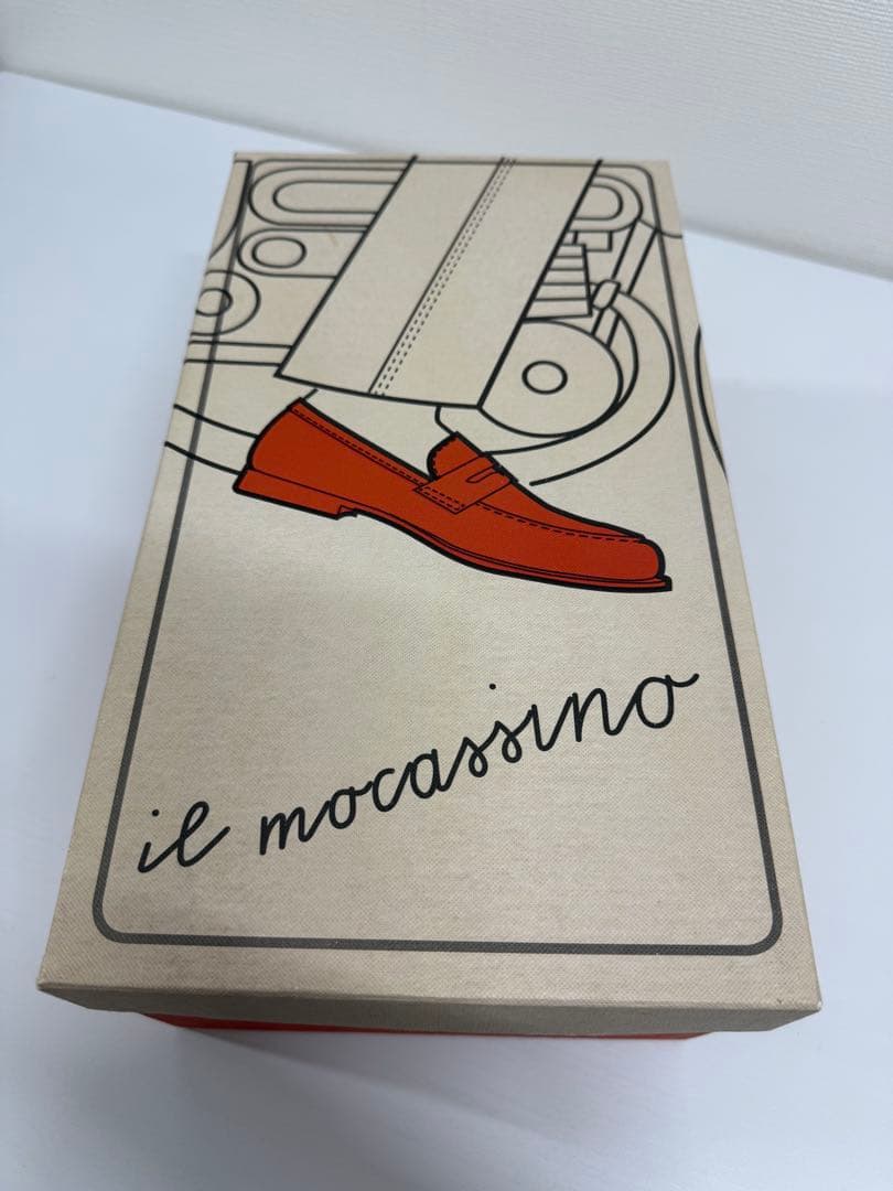 il mocassino オリーブグリーン モカシン
