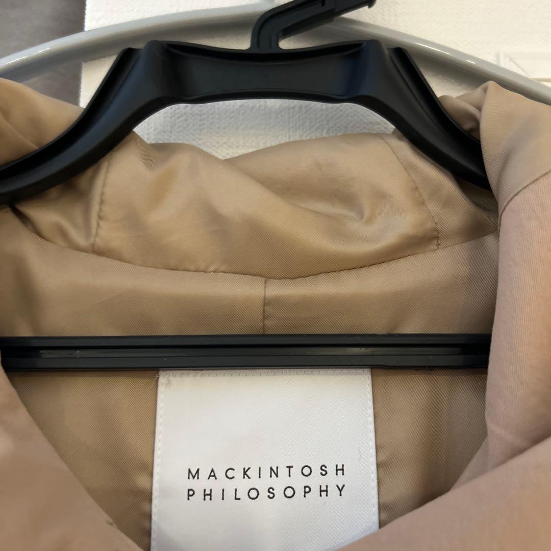 MACKINTOSH PHILOSOPHY フード付きトレンチコート