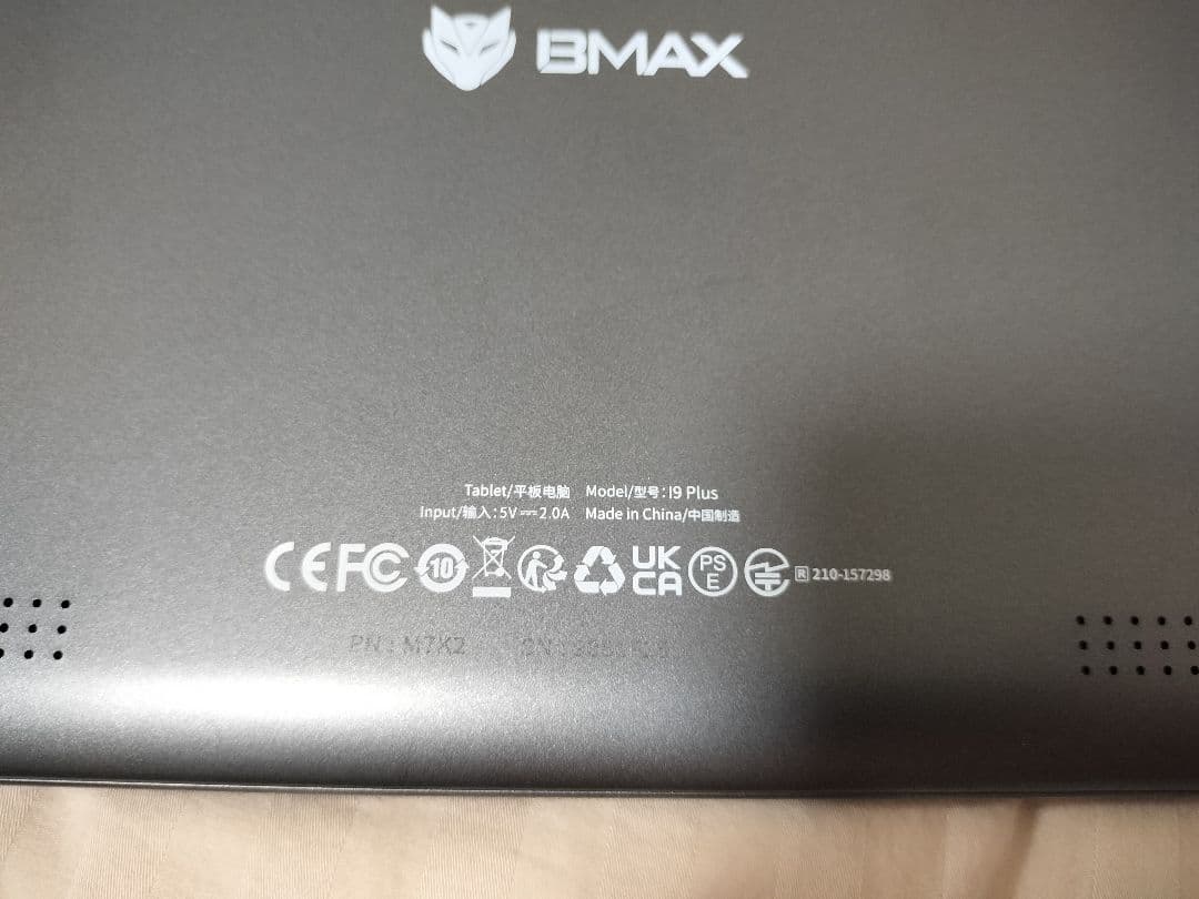 BMAX I9 Plusタブレット 10.1インチ RAM 12GB 動作確認済