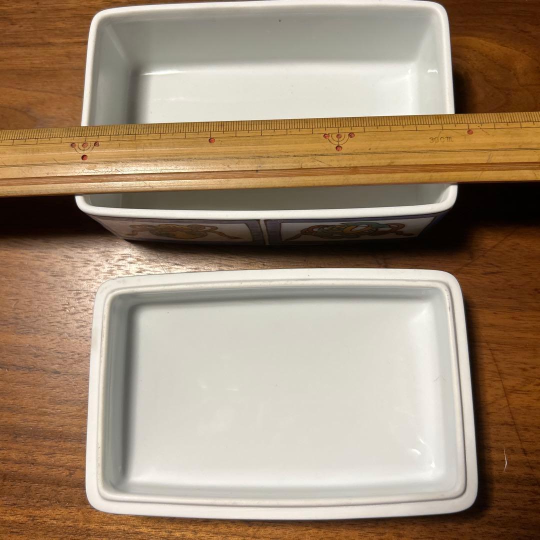 新品　京焼　バターケース　清水焼