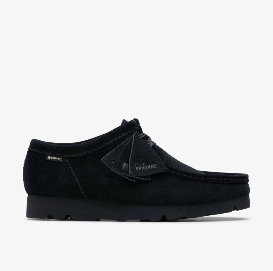 Clarks クラークス ワラビー ゴアテックス GTX UK10ブラック新品