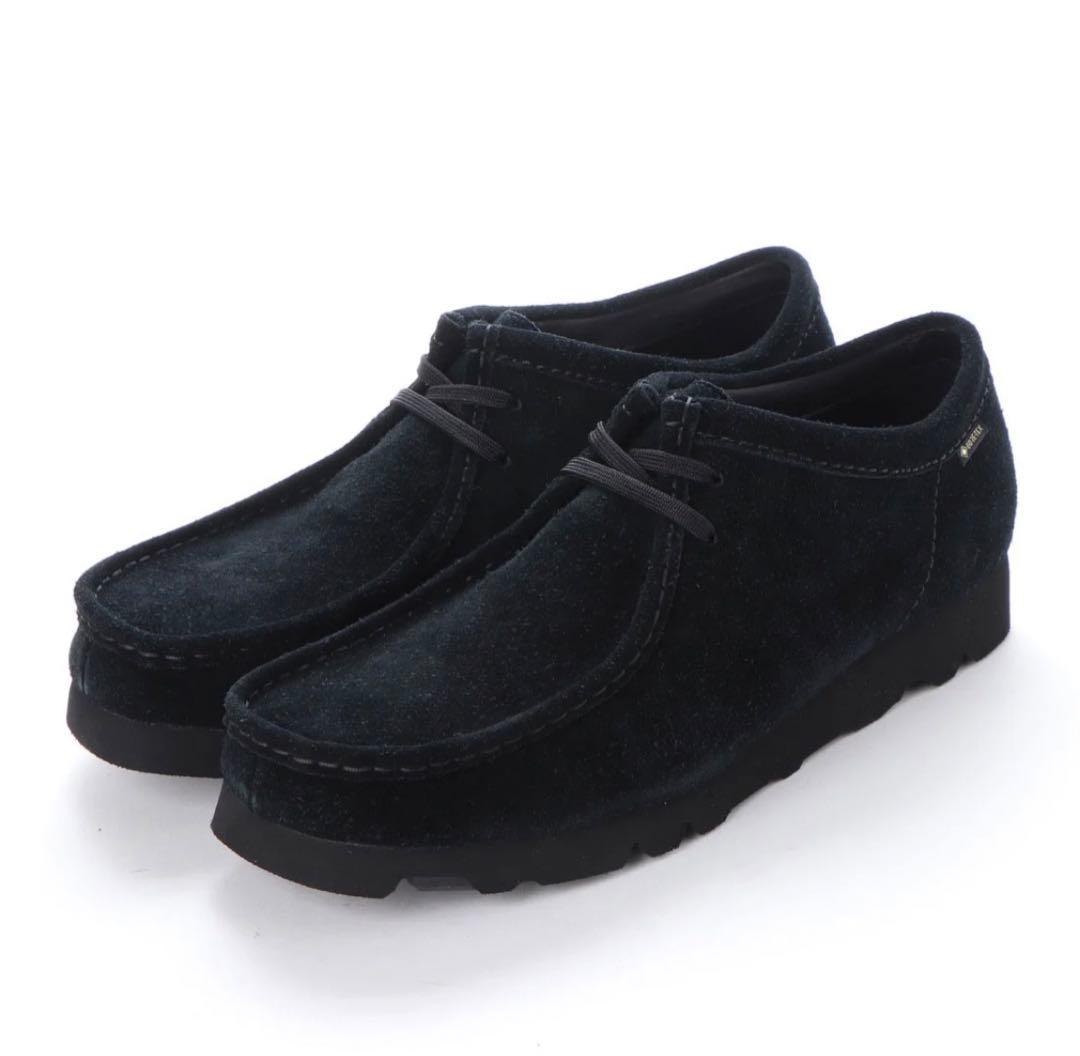 Clarks クラークス ワラビー ゴアテックス GTX UK10ブラック新品