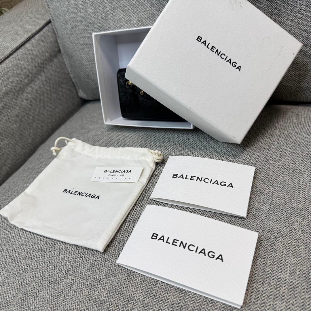 BALENCIAGA バレンシアガ ル シティ ミニ ウォレット 三つ折り財布