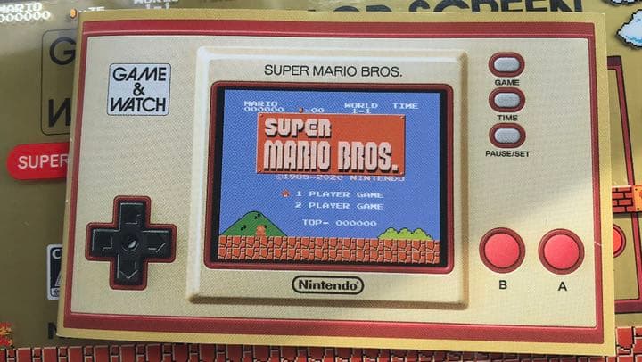 スーパーマリオブラザーズ　ゲーム&ウォッチ