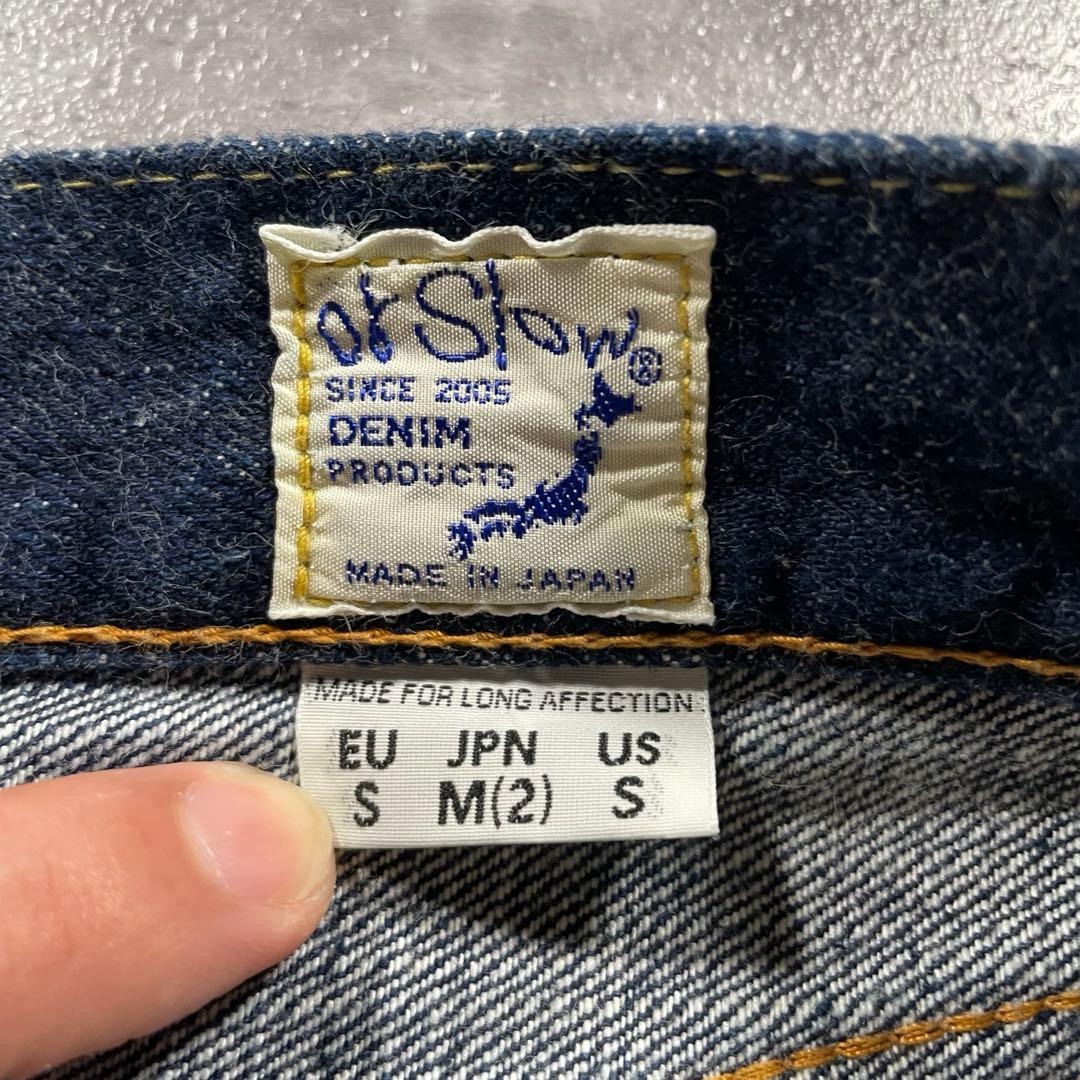 新品タグ付き✨オアスロウ orSlow【M】lot 107 ストレート 濃紺