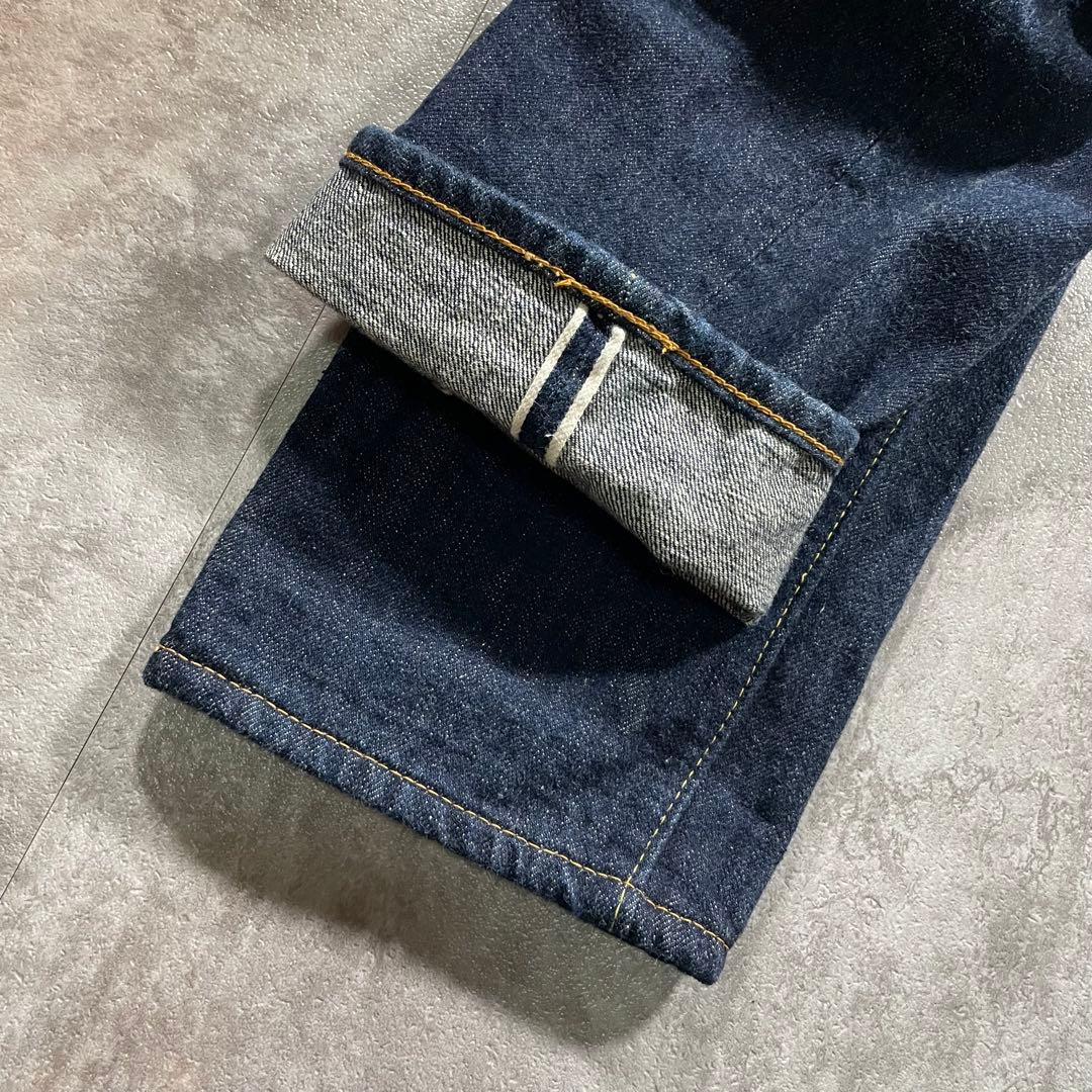 新品タグ付き✨オアスロウ orSlow【M】lot 107 ストレート 濃紺