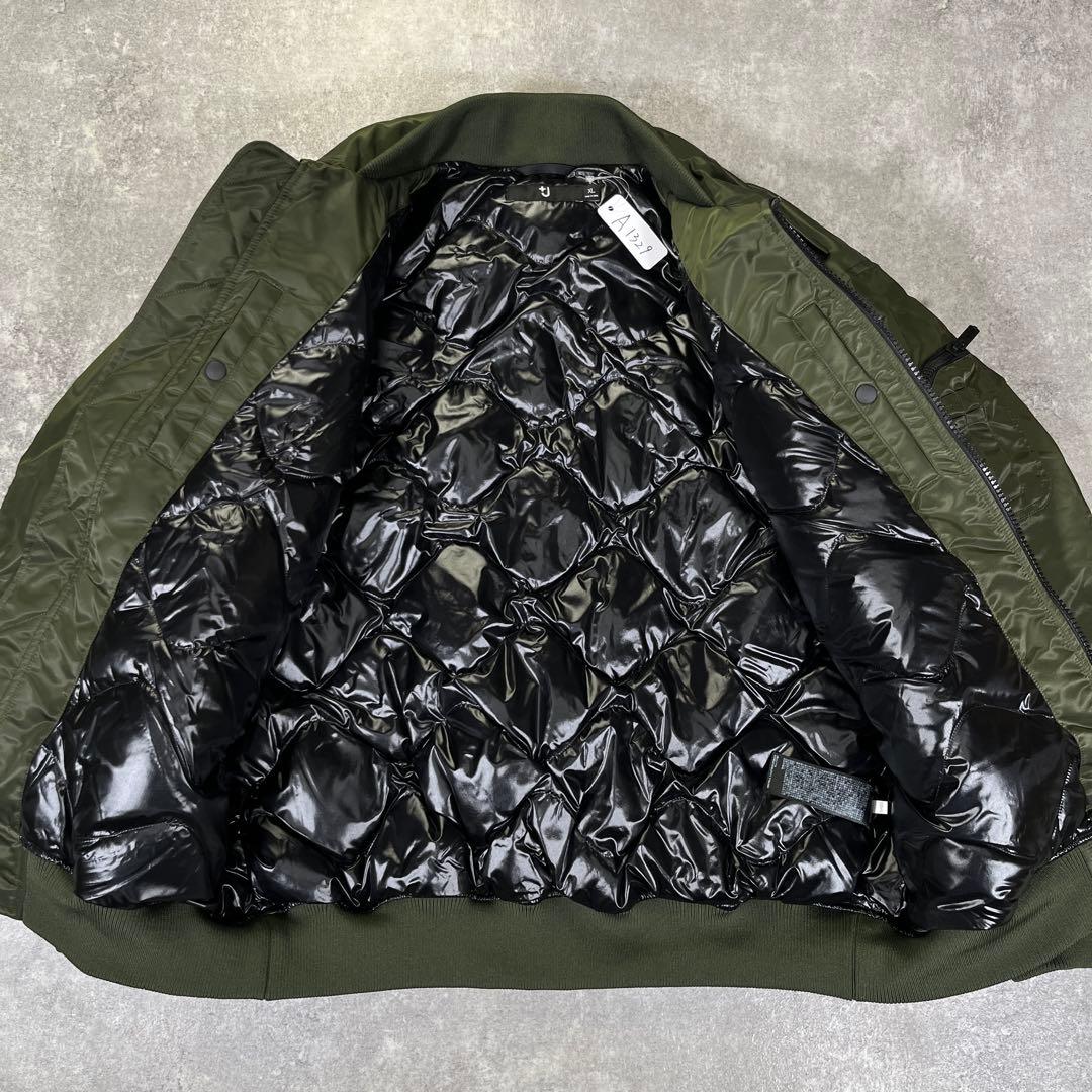 UNIQLO +J ダウンオーバーサイズリブブルゾン XL ダウン90% カーキ