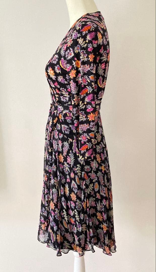 美品　6 Diane Von Furstenberg M ラップドレス