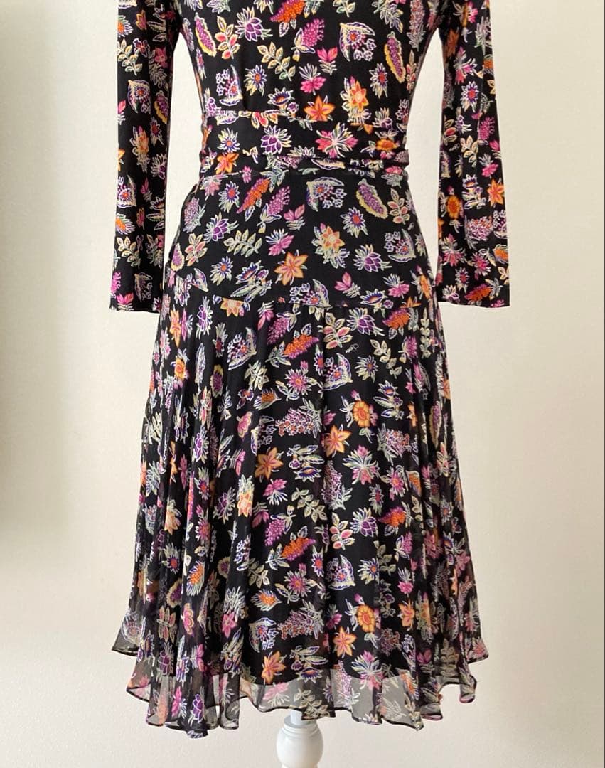 美品　6 Diane Von Furstenberg M ラップドレス