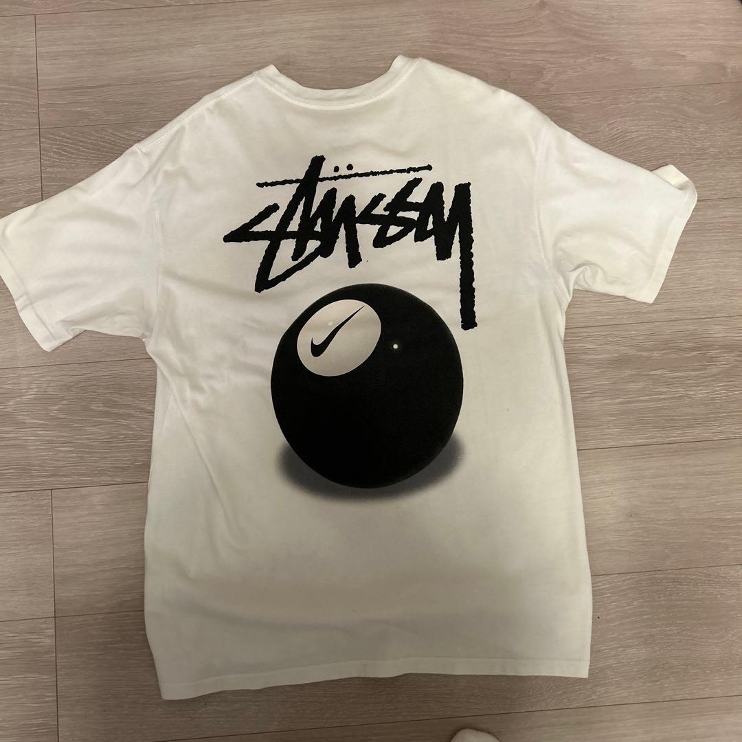 Stussy Nike 8ボール Tシャツ ホワイトステューシー ナイキ コラボ