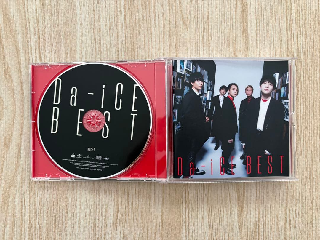 Da-iCE BEST アルバム 初回限定盤A