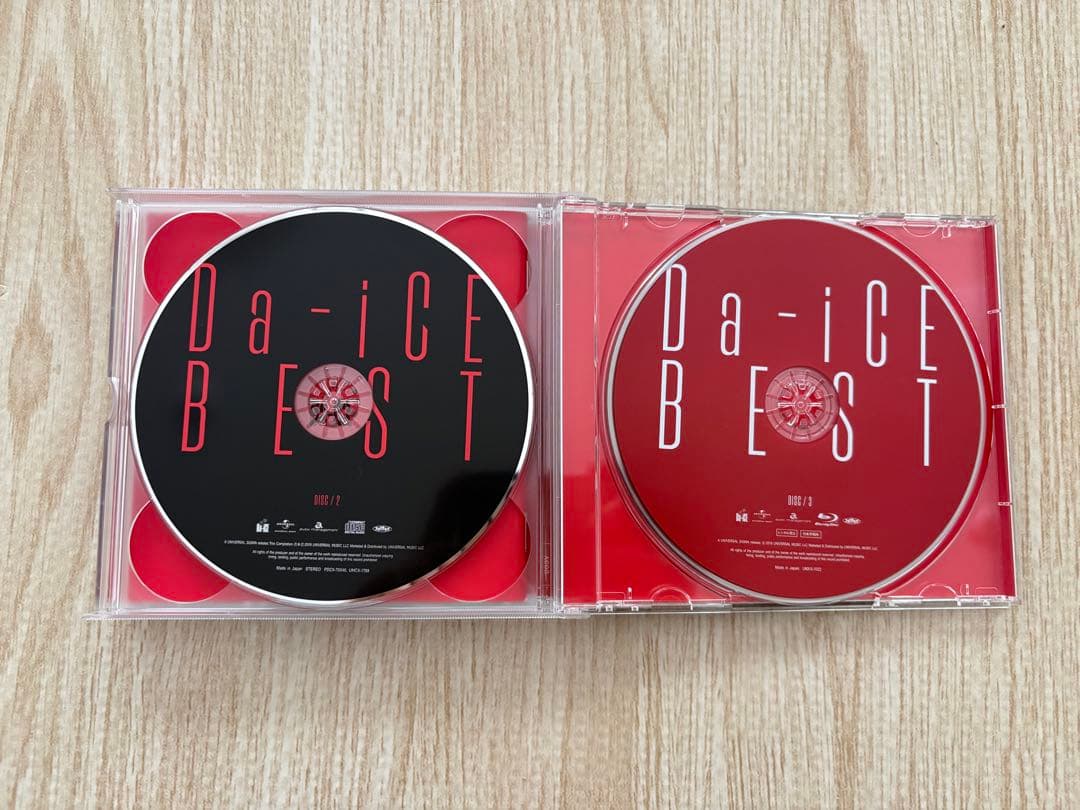 Da-iCE BEST アルバム 初回限定盤A