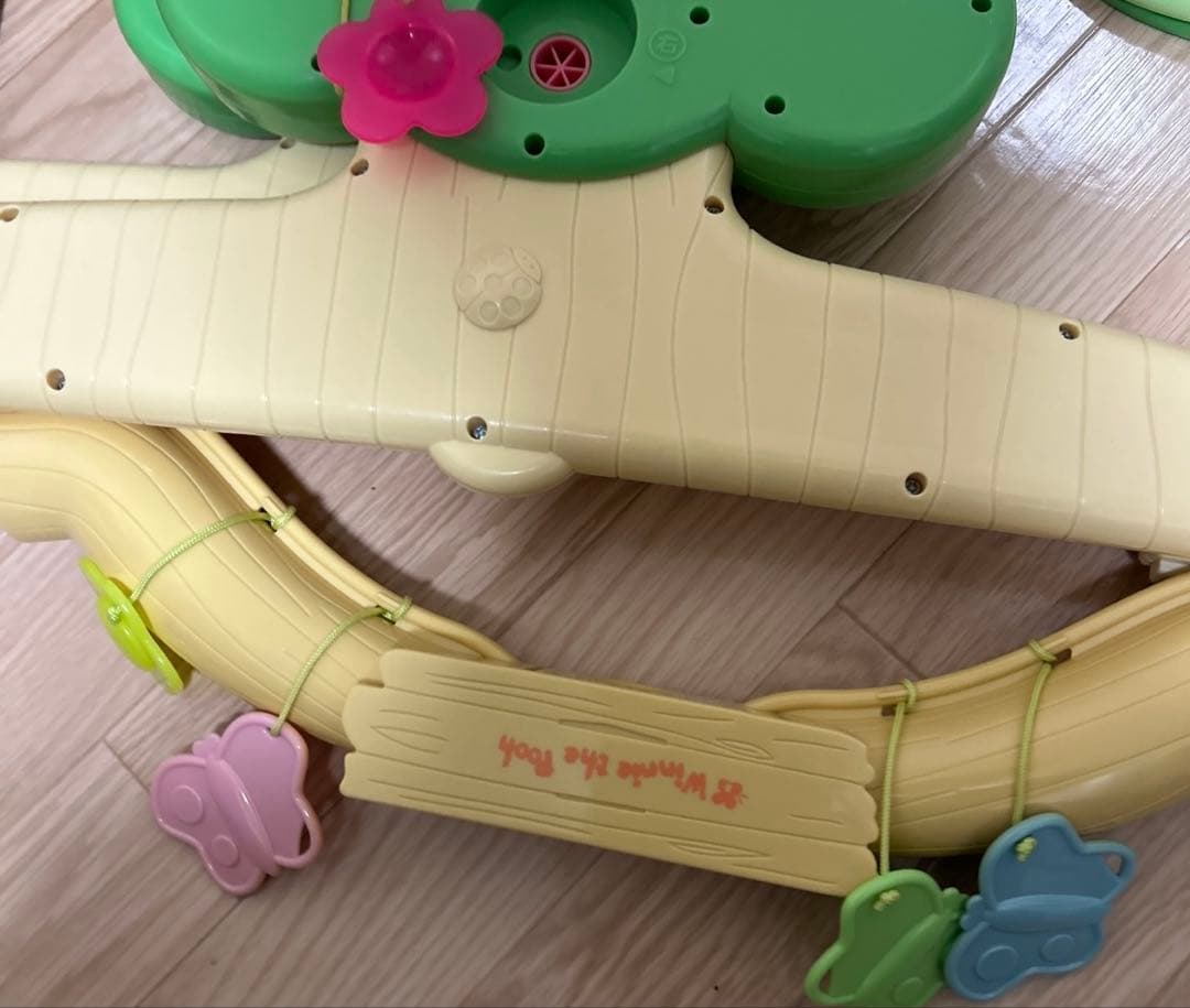 【美品】くまのプーさん　えらべる回転6WAYジムにへんしんメリー　プーメリー