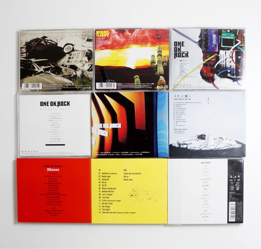 ONE OK ROCK CD 国内盤　アルバム9枚セット ワンオク新品あり
