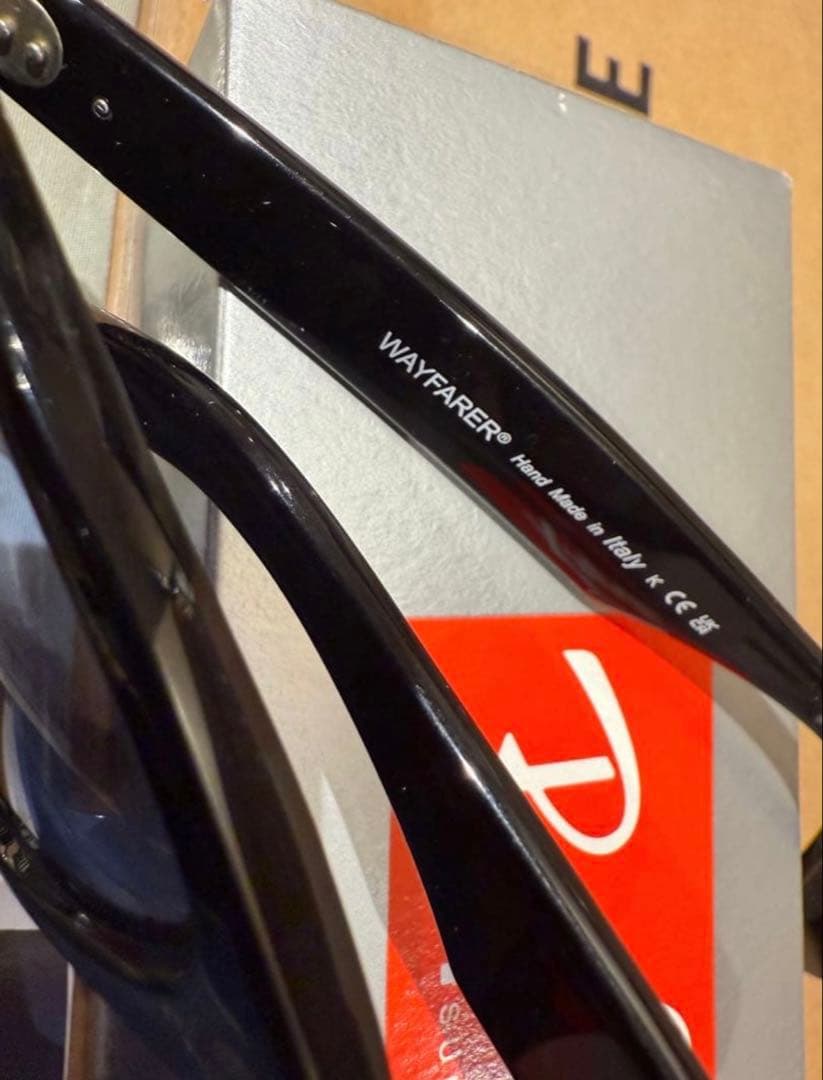 Ray-Ban RB 2140-F Wayfarer ブルーレンズ