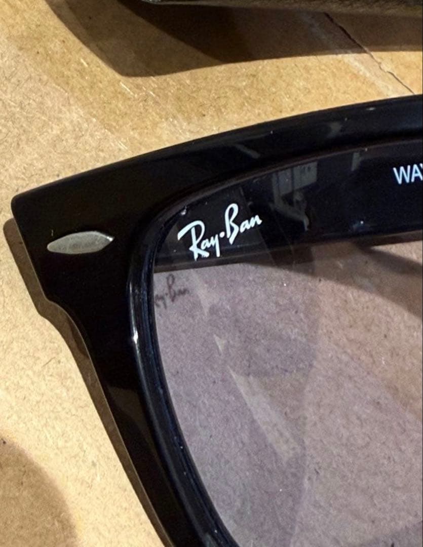 Ray-Ban RB 2140-F Wayfarer ブルーレンズ