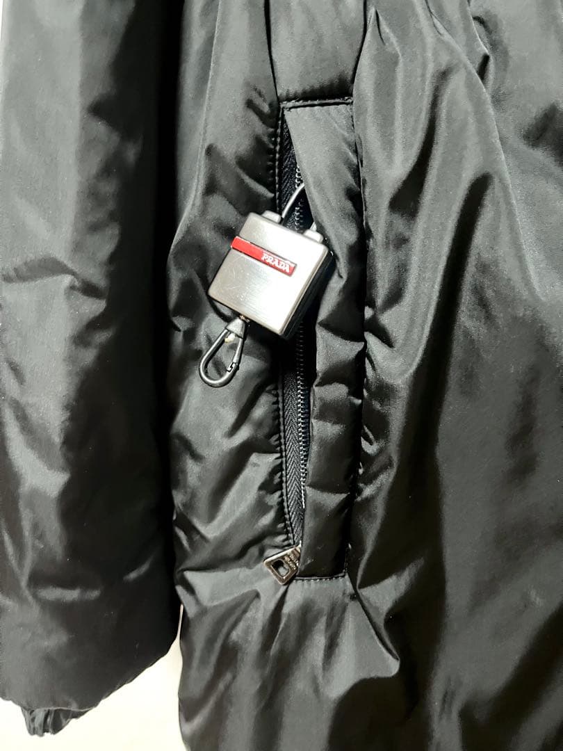 【美品】PRADA プラダスポーツ ナイロンコート　108246 BR1