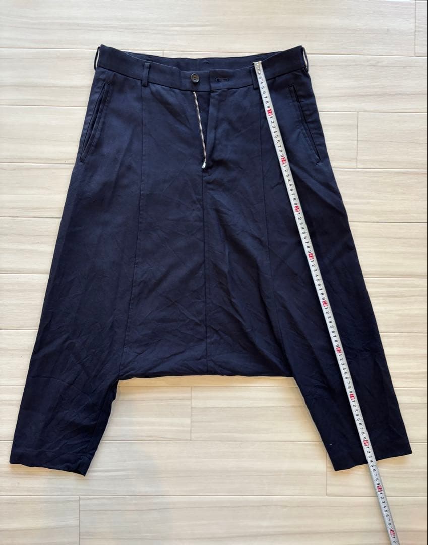 コムデギャルソン　COMME des GARCONS サルエルパンツ　ネイビー